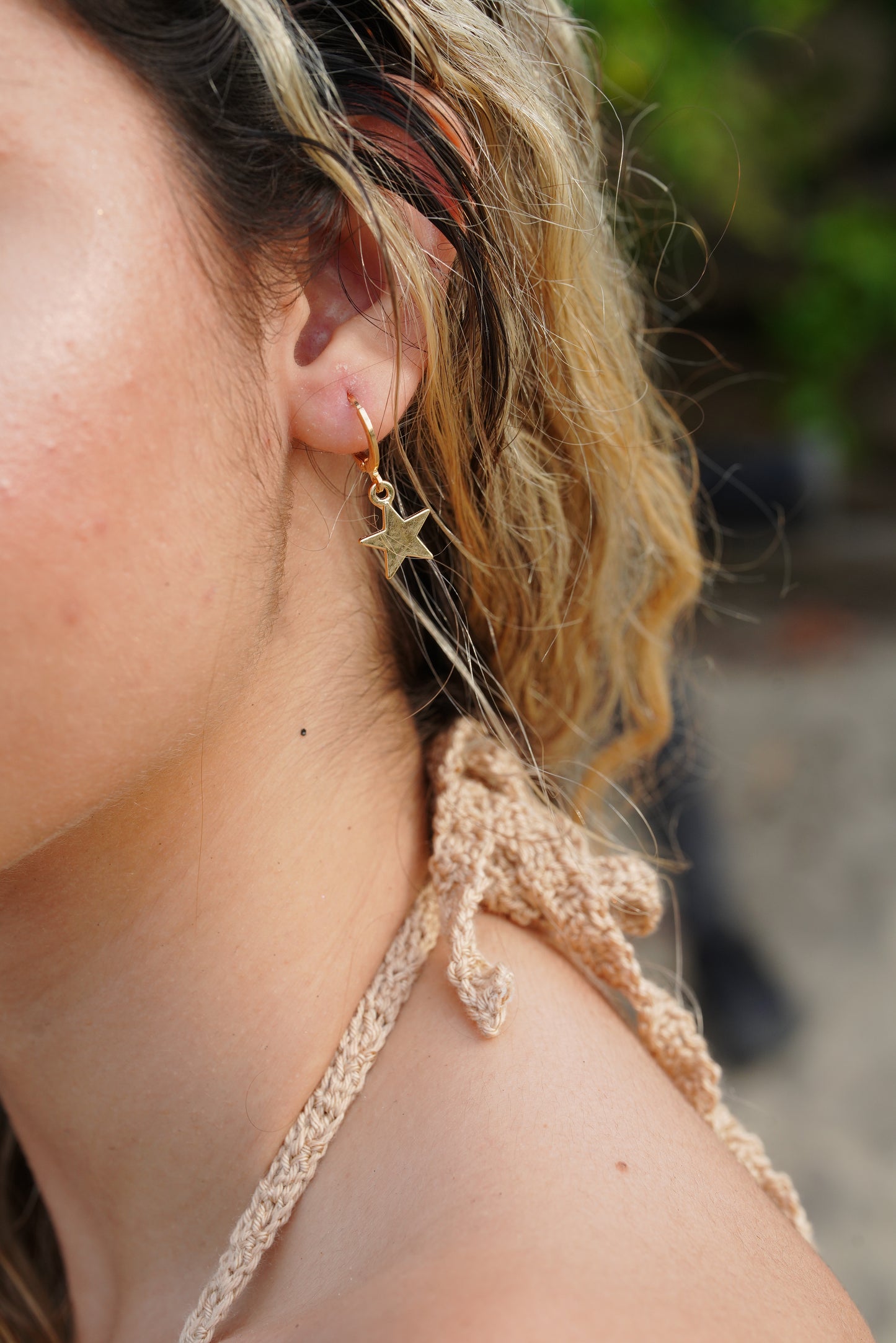 EARRINGS - Gold Star