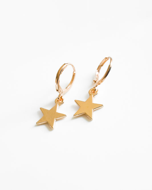 EARRINGS - Gold Star